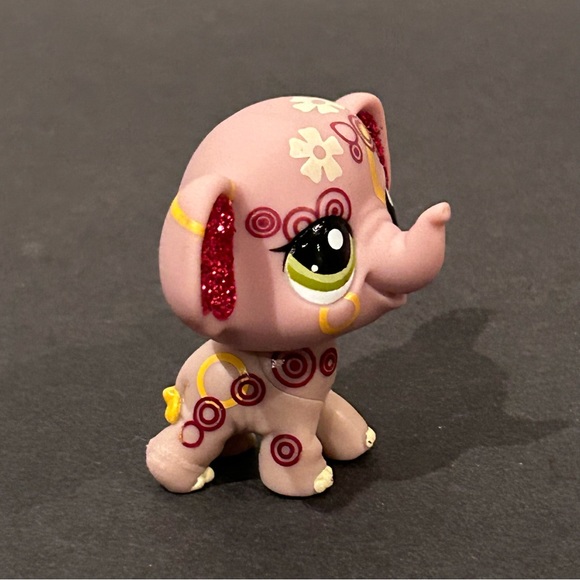 Littlest Pet Shop Glitter Elephant 2154 - Picture 4 of 5
